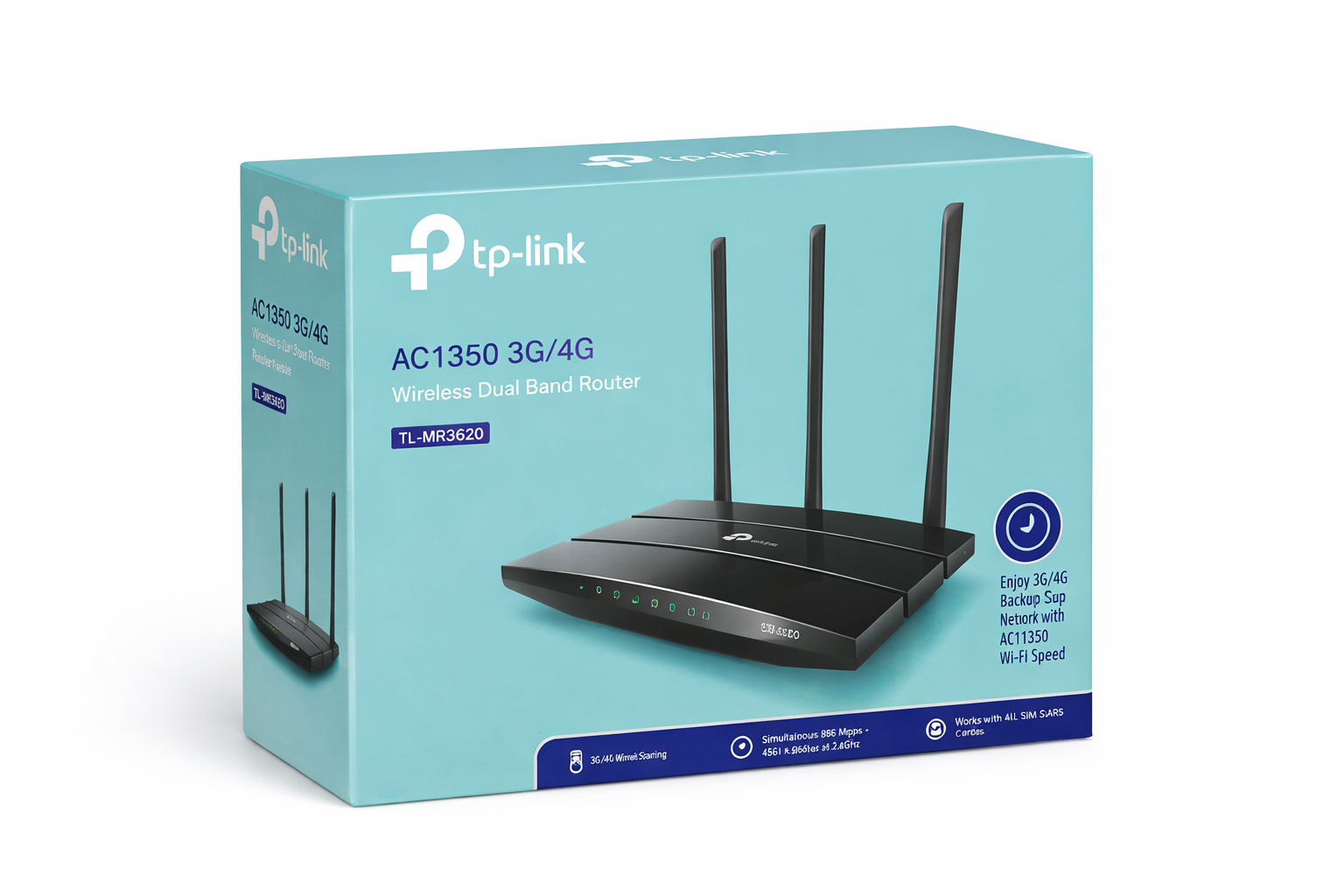 TP-Link TL-MR3620 AC1350 3G/4G Wireless Dual Band Router