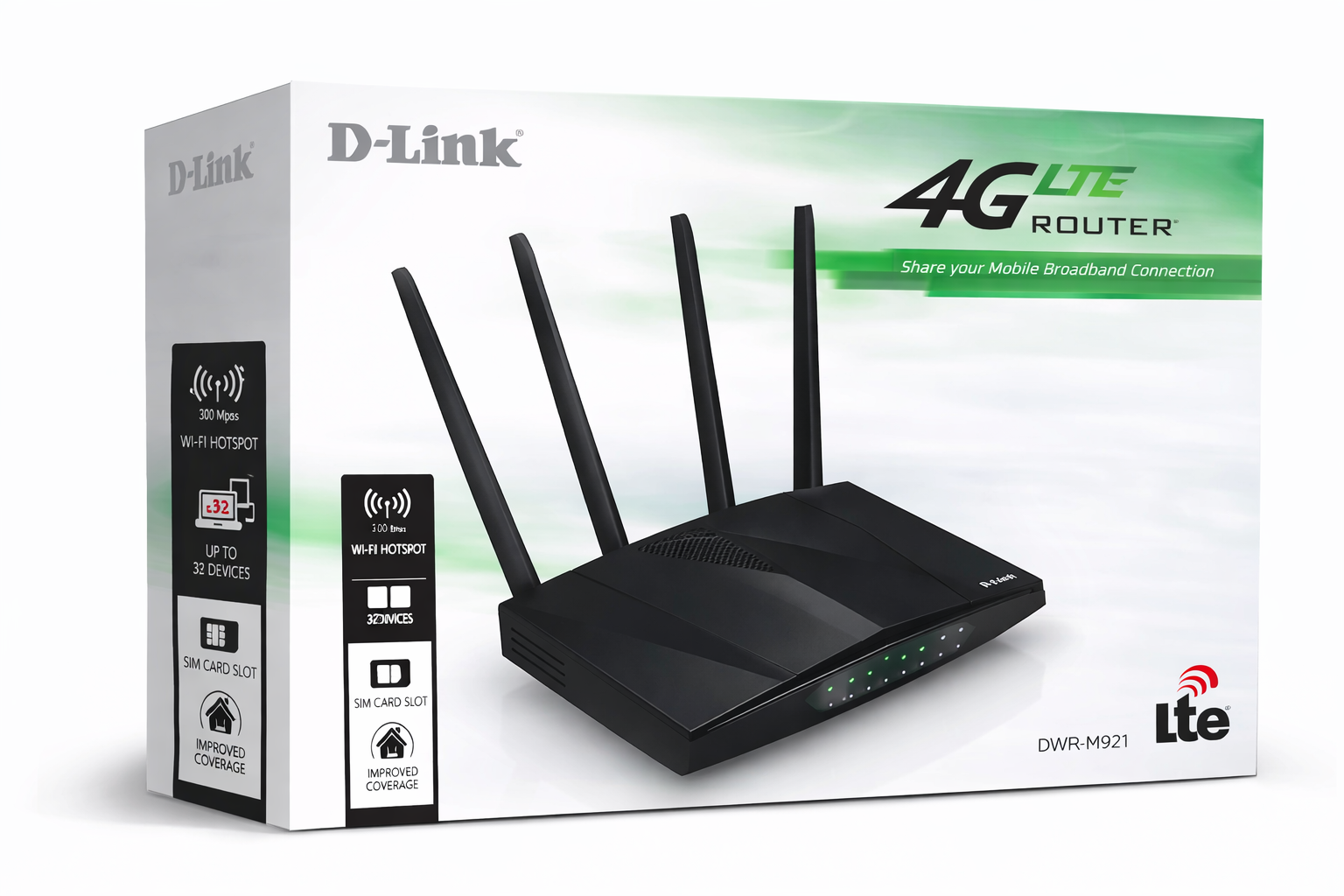 D-Link DWR-M921 4G LTE Router
