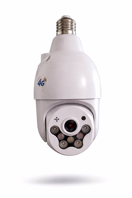 SOLTEC Smart Security Bulb Camera (WiFi/4G PTZ Camera)